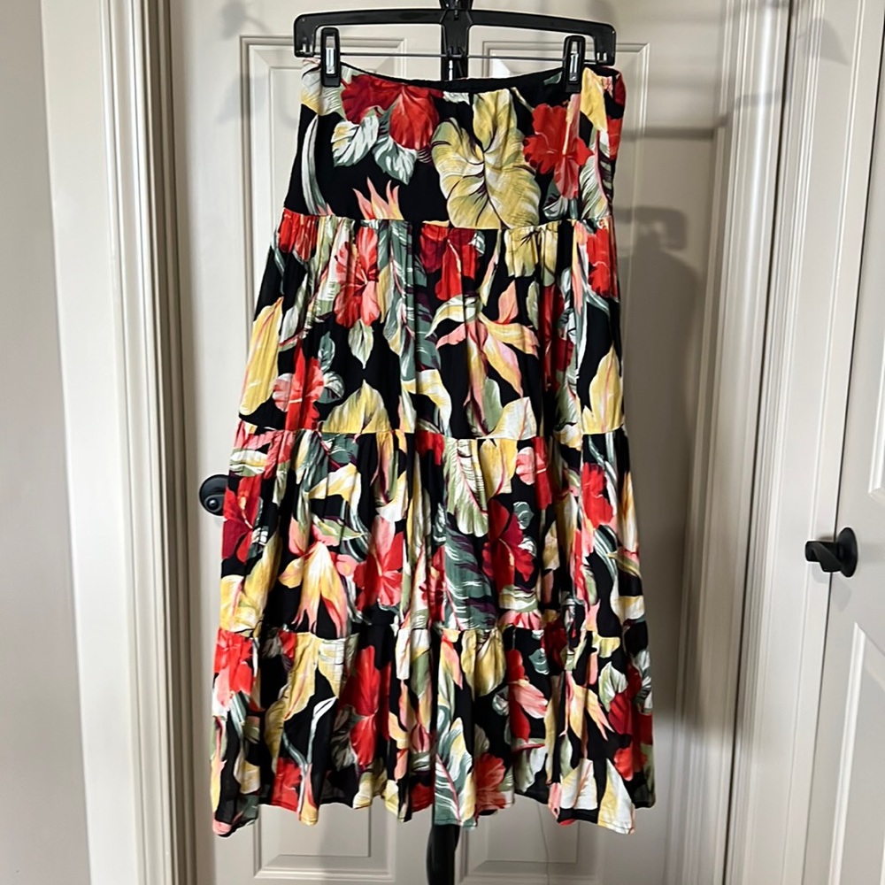Floral skirt